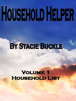 cover image of Household Helper vol 1 Household List